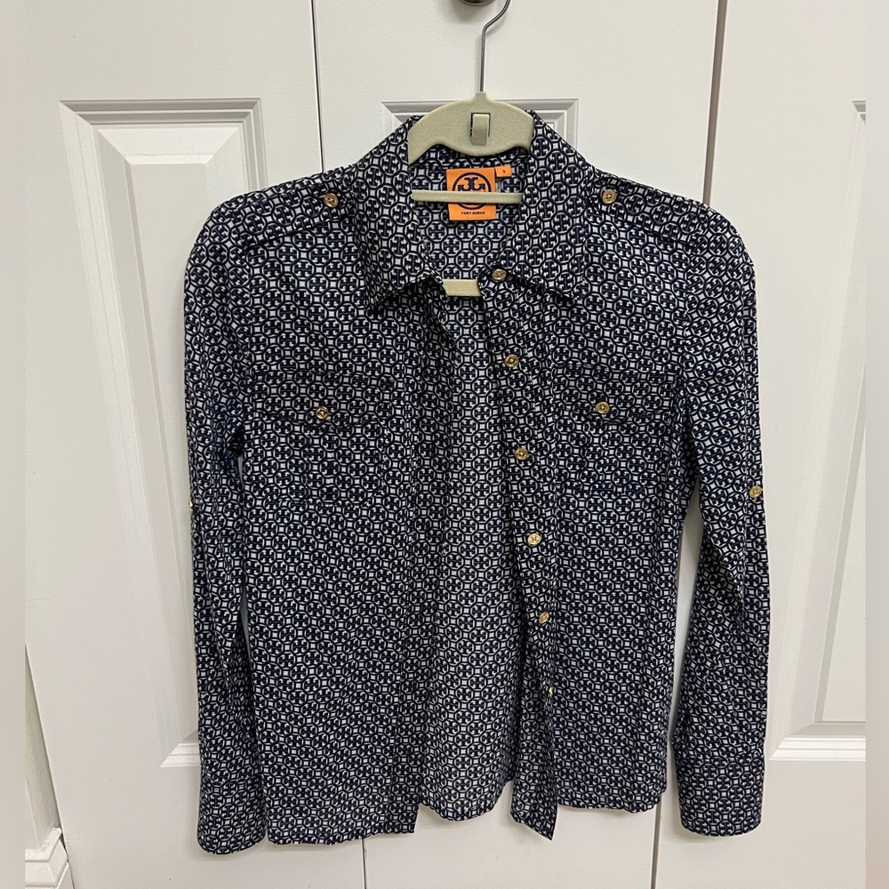 Tory Burch button up women’s shirt